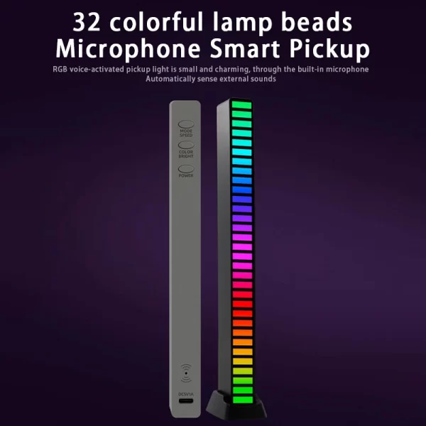 Wireless Sound Activated RGB Light Bar - Image 6