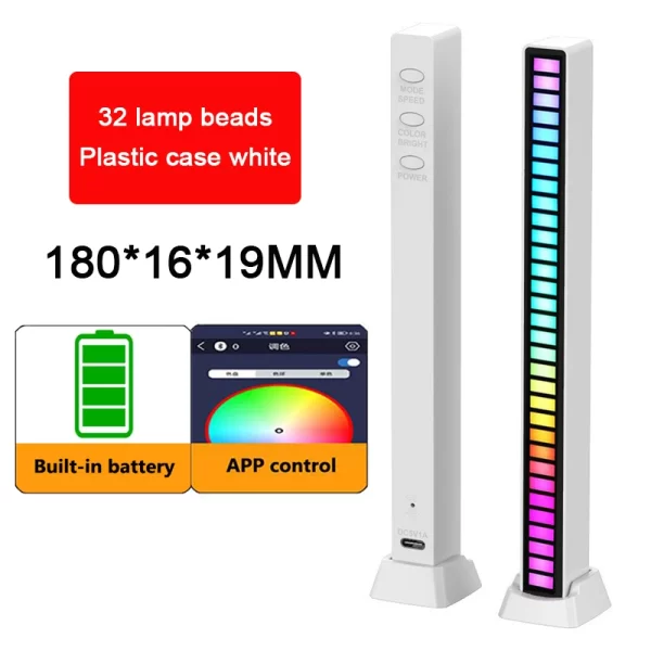 Wireless Sound Activated RGB Light Bar - Image 7