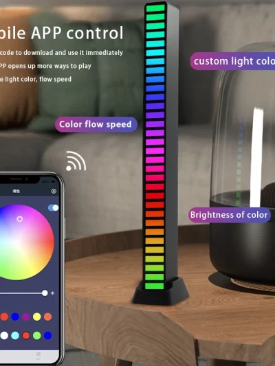 Wireless Sound Activated RGB Light Bar