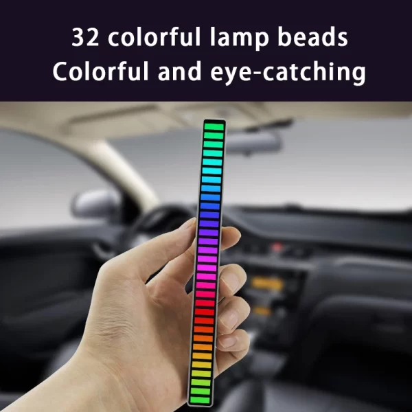 Wireless Sound Activated RGB Light Bar - Image 2