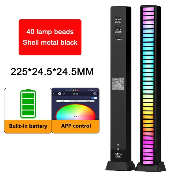 Wireless Sound Activated RGB Light Bar - Image 14